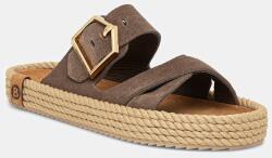 Bohonomad papuci espadrile de femei din piele întoarsă Sevilla PPYA-KLD12D_89A