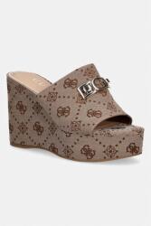 Guess papuci pentru femei EVENZA PPY2-KLD0K2_80X (FLJEVZ.FAL04.MILK)