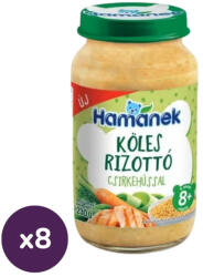 Hamánek bébiétel köles rizottó csirkehússal 8 hó+ (8x230 g)