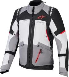 Alpinestars Jachetă Motocicletă Alpinestars Andes V4 Drystar Gri Închis-Gri Deschis-Negru-Roșu (AIM100-1224)