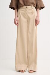 Fracomina pantaloni femei cu bumbac PPY2-SPD0LO_80X (FS26SV3011W40101)