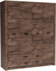 Bogdan Furniture Europe Гардероб Indianapolis I-18, тъмна пепел