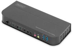Digitus Switch KVM DIGITUS 2 porturi DisplayPort, 4K 60Hz 2xUSB (DS-12850)