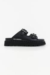 Karl Lagerfeld papuci pentru femei, din piele Kaia PPY2-KLD0Y4_99X (KL81506.000)