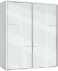 Bogdan Furniture G Гардероб с плъзгащи врати Memo. bg, модел BM-Ava 4, бял гланц