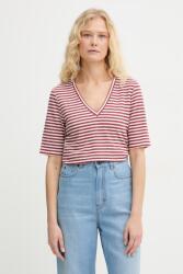 Weekend Max Mara női pamut póló OPZIONE - piros L