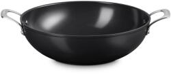 Le Creuset Wok ESSENTIAL 32 cm, 6 l, negru, aluminiu, Le Creuset (LECR51319320010598)