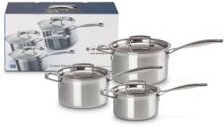 Le Creuset Set de vase pentru gătit CLASSIC, set de 3 buc, argintiu, oțel inoxidabil, Le Creuset (LECR96209000001000)
