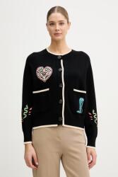 Never Fully Dressed kardigán női - fekete S