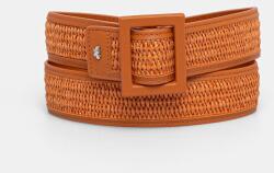 Weekend Max Mara női műbőr öv ABOCCA - narancssárga XS