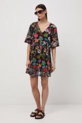 MEDICINE oversize ruha viszkózzal - fekete L - answear - 16 990 Ft