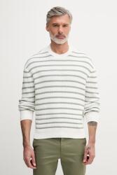 Giorgio Armani férfi pamut pulóver - fehér M