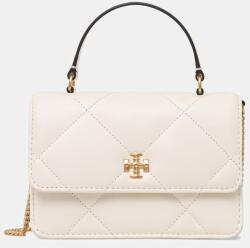 Tory Burch női bőr keresztpántos táska Kira - bézs Univerzális méret