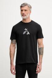 Giorgio Armani basic férfi pamut - fekete XL - answear - 15 190 Ft