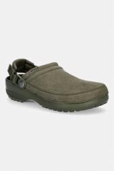 Crocs férfi papucs Classic Crafted Vegan Suede Cg - zöld Férfi 46/47