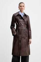MAX&Co. MAX&Co. bőrkabát - barna 40