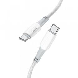 hoco. Cablu Date si Incarcare USB-C - USB-C HOCO X70, 60W, 1m, Alb - evomag