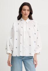 Max Mara ing női pamut BUTTERFLY - fehér 34