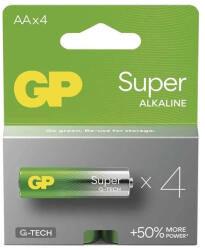 GP Batteries GP B01214 Super AA (LR6) alkáli ceruzaelem 4db
