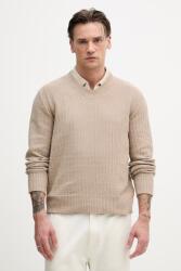 Sisley férfi pamut pulóver - bézs M