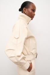 ANSWEAR motoros dzseki női bőr YARA Unscripted kollekció - bézs XL