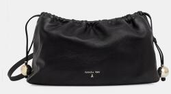 Patrizia Pepe női bőr zsák - fekete Univerzális méret