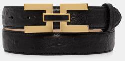 Elisabetta Franchi női bőr öv - fekete 36 - answear - 80 990 Ft