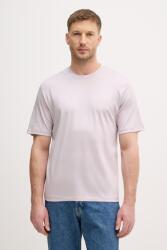 Sisley t-shirt férfi pamut - lila L