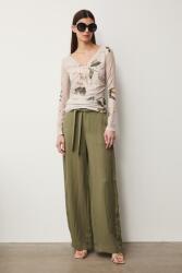 Medicine széles szárú női - zöld XS