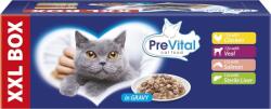 PreVital Alutasakos Giga Box 48 x 100 g Borjú-Csirke-Lazac-Steril