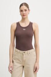 Diesel Top női pamut elasztánnal T-ANKI-OD - barna XS