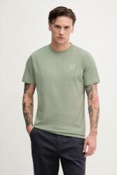 Hackett London T-shirt férfi pamut - zöld XXL