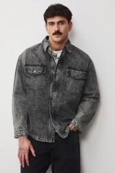 Medicine férfi farmer kabát - szürke L