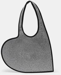 coperni kézitáska Crystal-Embellished Mini Heart Tote - fekete Univerzális méret
