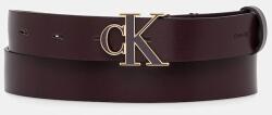 Calvin Klein női bőr öv - burgundia 70