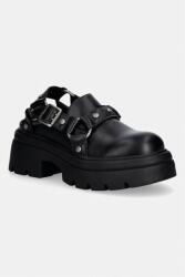 Buffalo női szandál zárt ujjal Vega Clog Buckle - fekete Női 37