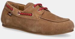 Love Moschino velúr mokaszin - bézs Női 41