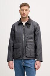 Barbour átmeneti kabát férfi pamut - szürke L