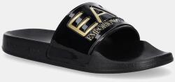 EA7 Emporio Armani gyerek papucs - fekete 33 - answear - 20 990 Ft