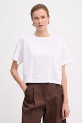 MM by Max Mara t-shirt női pamut RADICE - fehér S