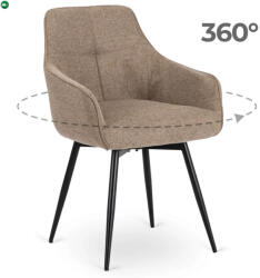 Mebel Elite LARISA forgószék bézs