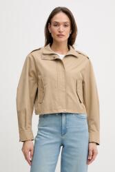 OUI rövid női dzseki - bézs 44