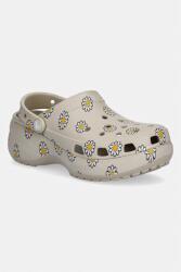 Crocs női platformos papucs Classic Platform Floral Clog - bézs Női 36/37