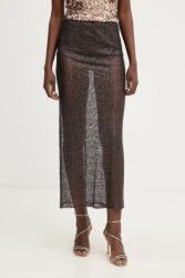 Haveone szoknya - barna S - answear - 38 990 Ft