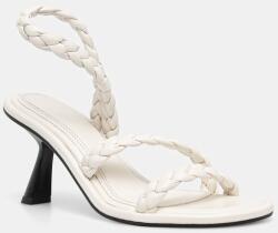 Souliers Martinez bőr szandál ISA - bézs Női 41