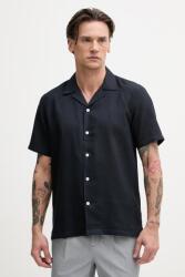 Lindbergh férfi pamut ing - sötétkék L