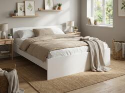  Ágy ELISA 140 x 200 cm, fehér Ágyrács: Léces ágyrács, Matrac: Coco Maxi 20 cm matrac