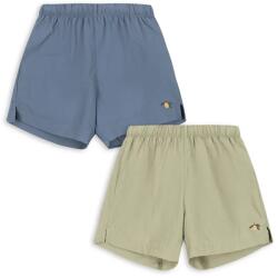 Konges Sløjd gyerek úszó rövidnadrág 2 PACK POMIO SWIM SHORTS GRS 2 db - kék 92