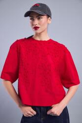 MEDICINE női pamut blúz - piros M