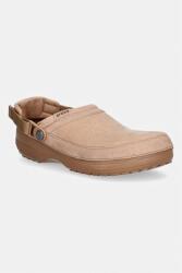 Crocs papucs Classic Crafted Vegan Suede Cg - barna Női 45/46